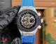 Replica Hublot Big Bang Unico King Chronograph Watch Blue Leather Strap (5)_th.jpg